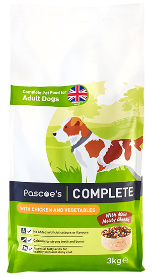 Pascoe's dry food for dogs