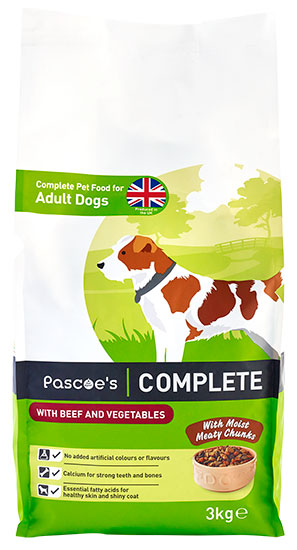 Pascoe's dry food for dogs