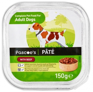 Adult dog pâté with beef